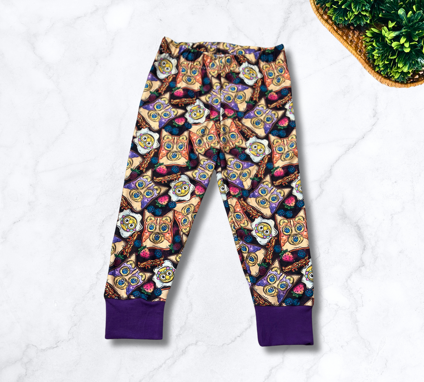 Heeler Breakfast Toast Two Piece Sleep Set
