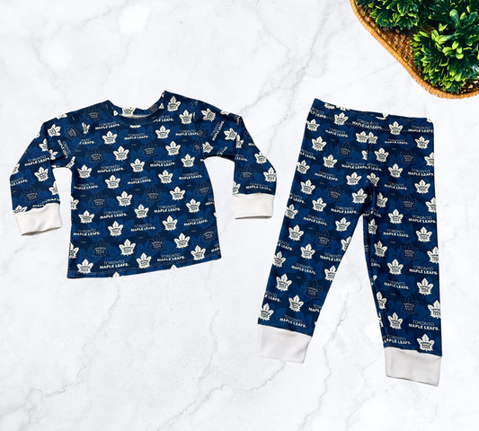 Maple Leafs Two Piece Sleep Set