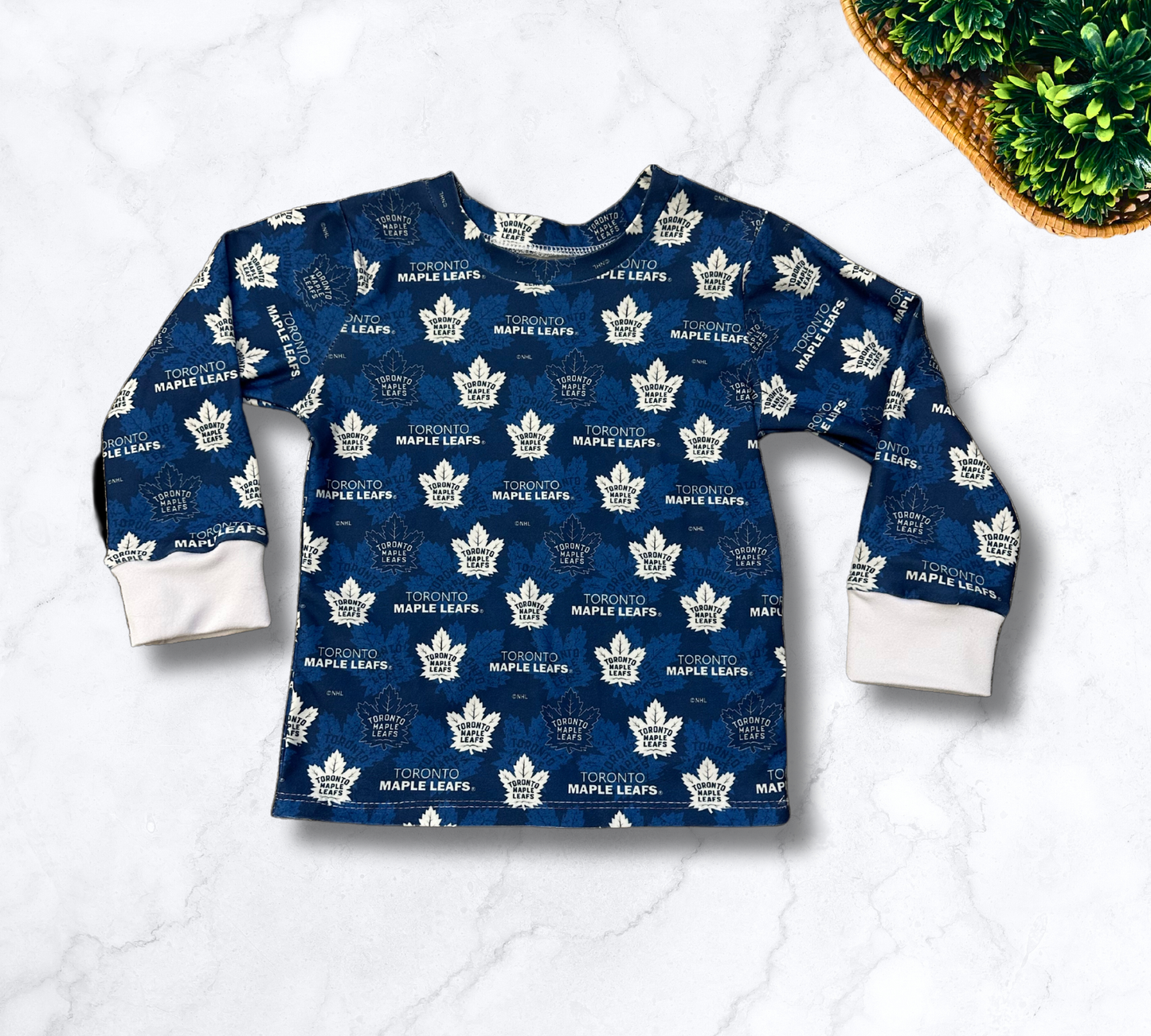 Maple Leafs Two Piece Sleep Set