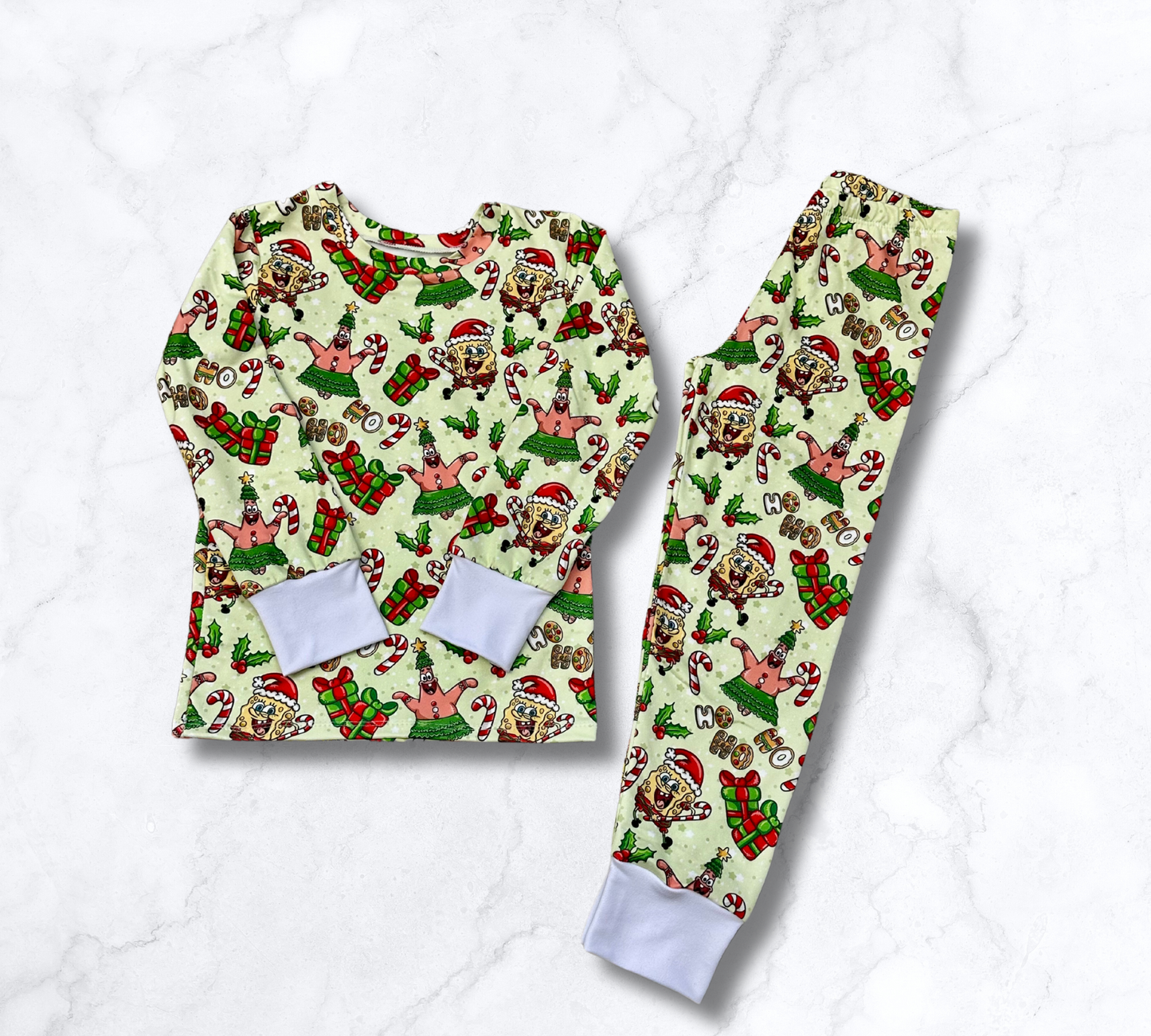 Bikini Bottom Holiday Two Piece Sleep Set