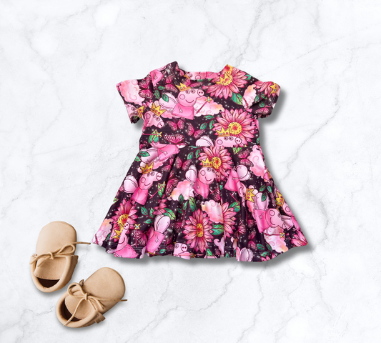 Fairy Princess Peppa Pig Butterfly Twirl Dress