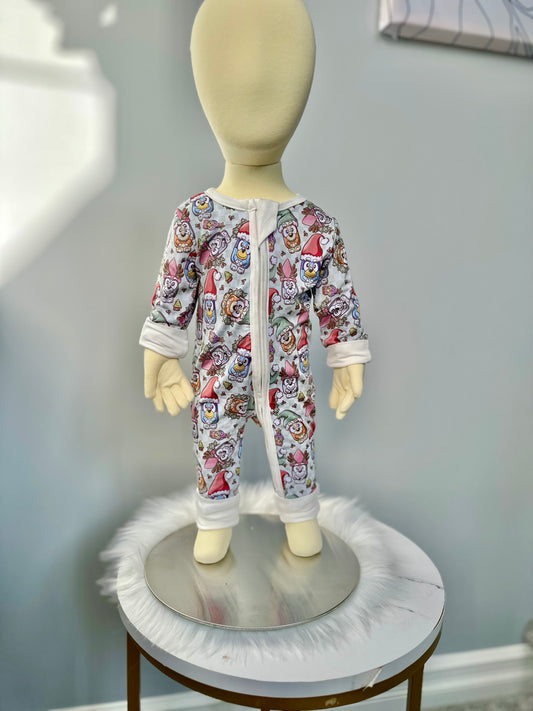 Fold Over Cuff Bamboo Baby Sleeper