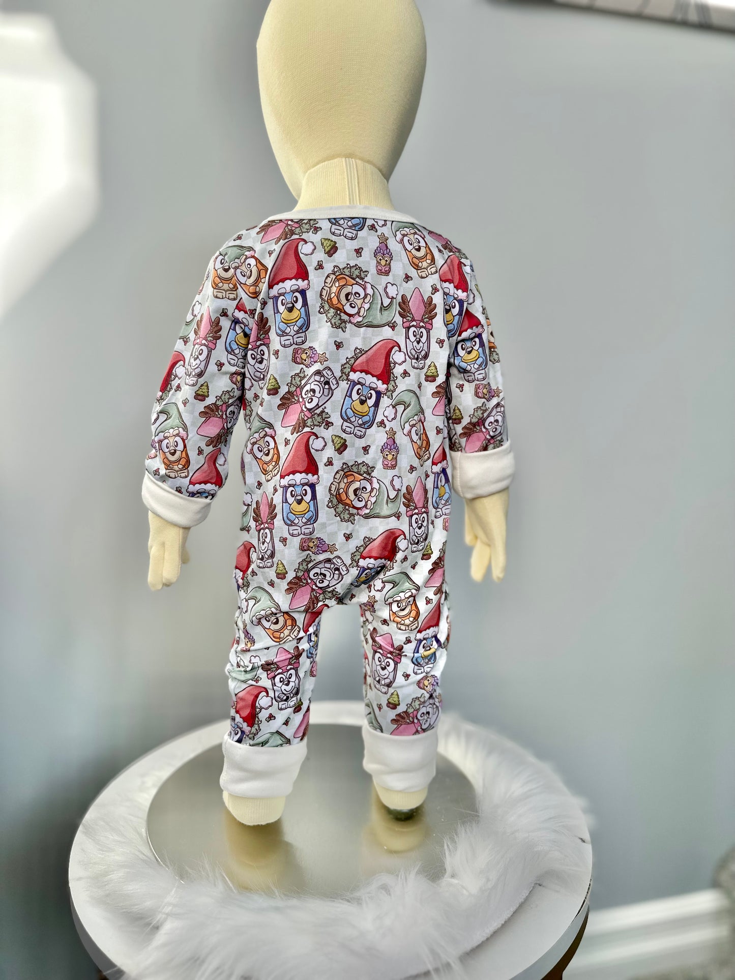 Fold Over Cuff Bamboo Baby Sleeper