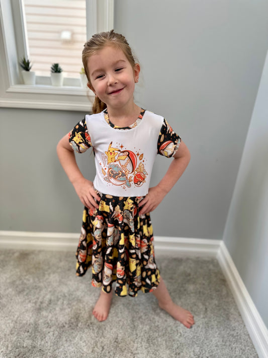 Pokemon Character Twirl Dress