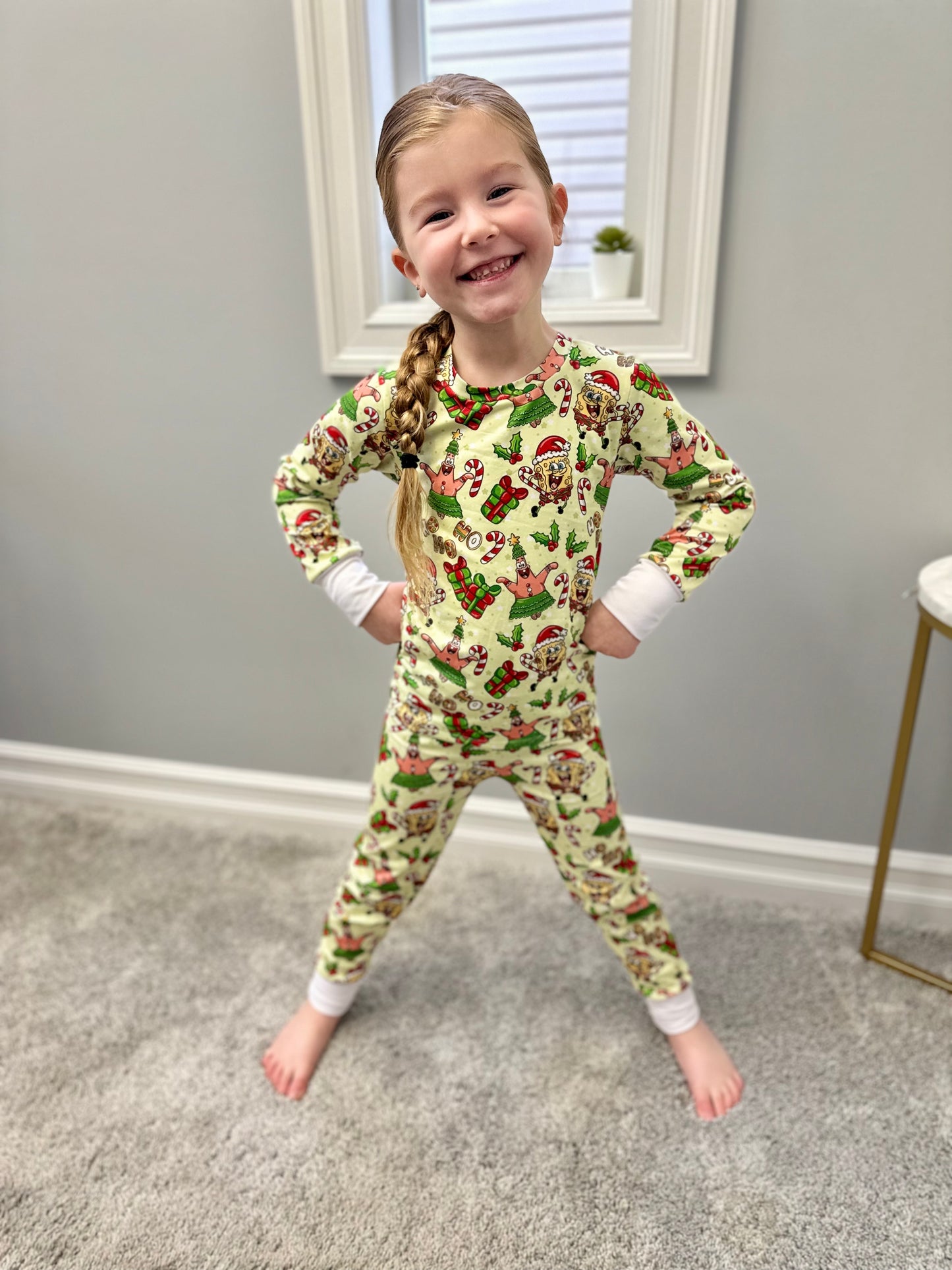 Bikini Bottom Holiday Two Piece Sleep Set