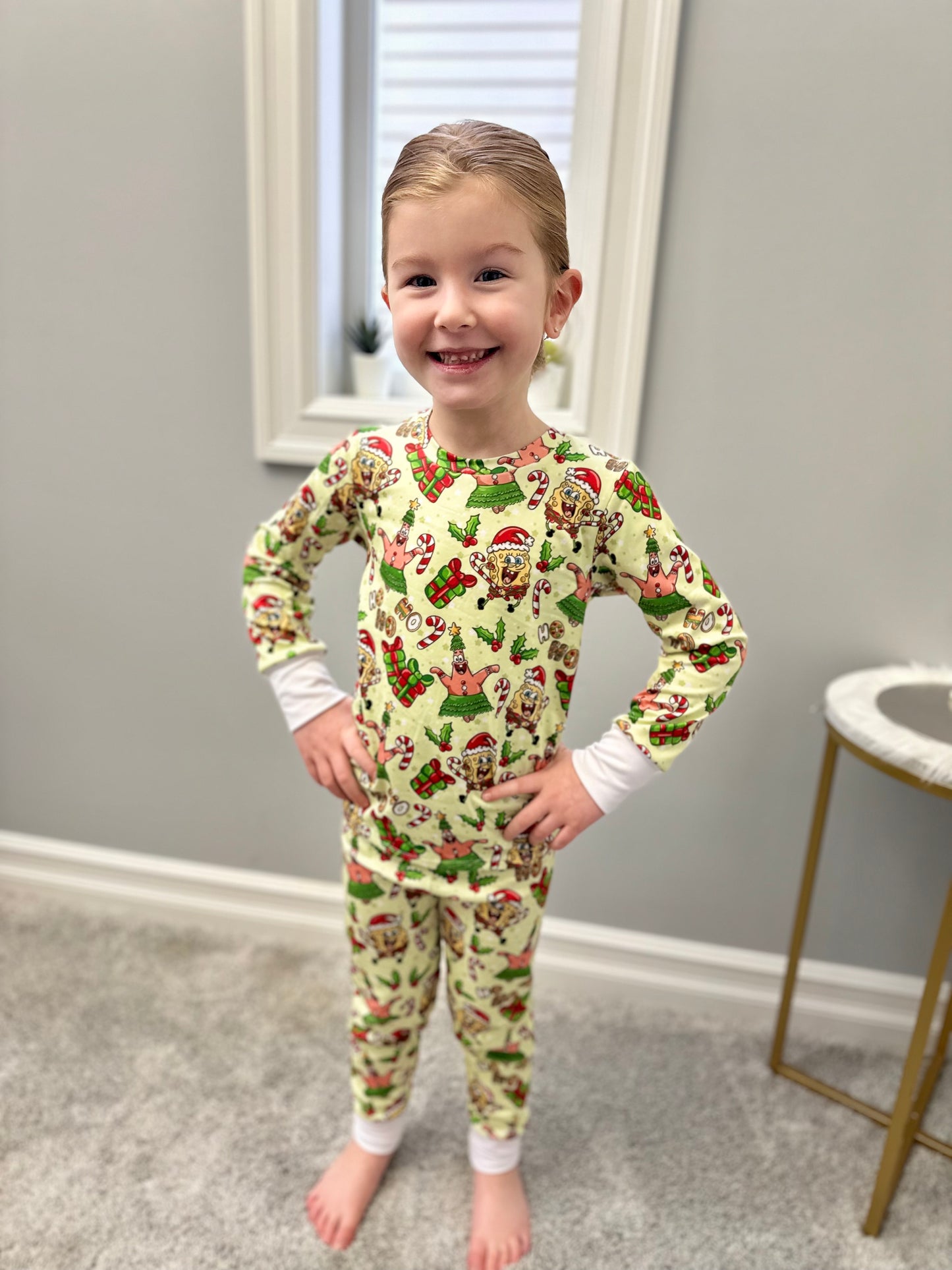 Bikini Bottom Holiday Two Piece Sleep Set