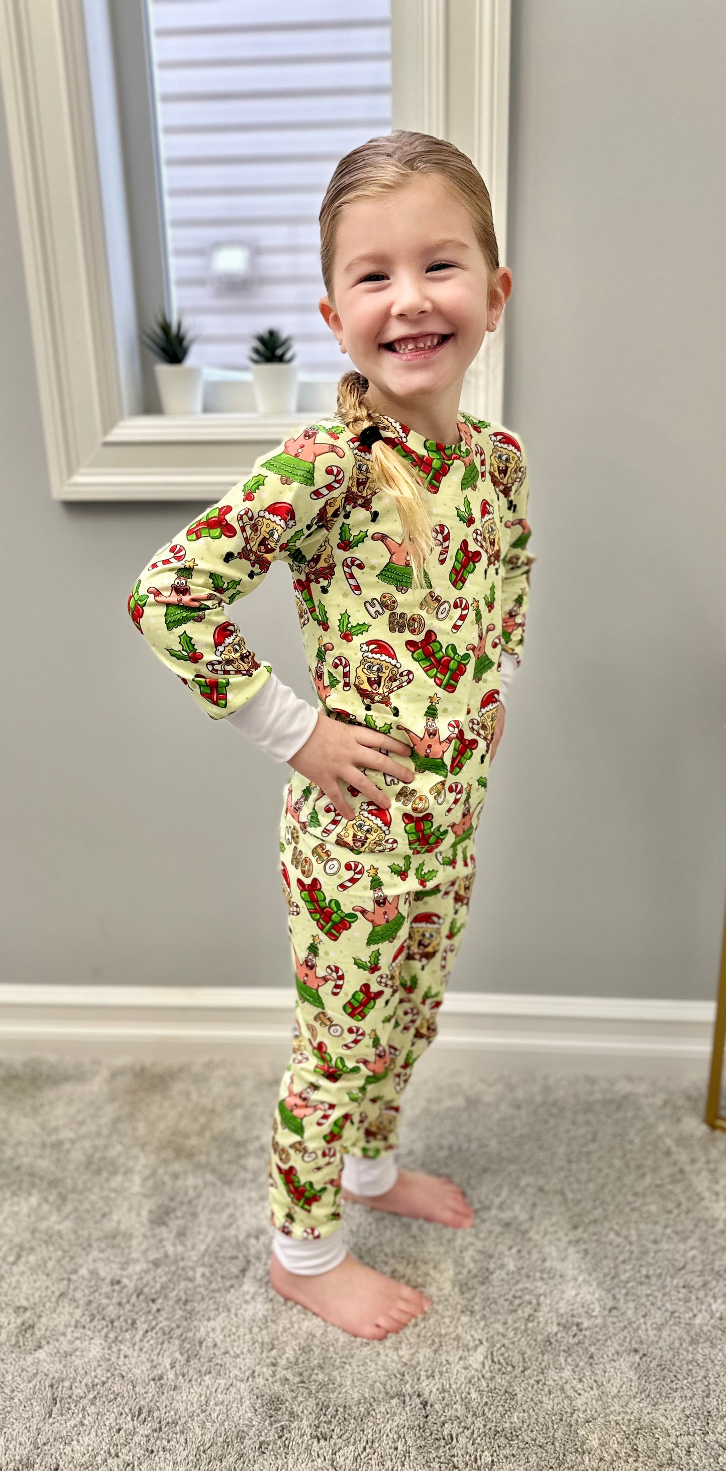 Bikini Bottom Holiday Two Piece Sleep Set
