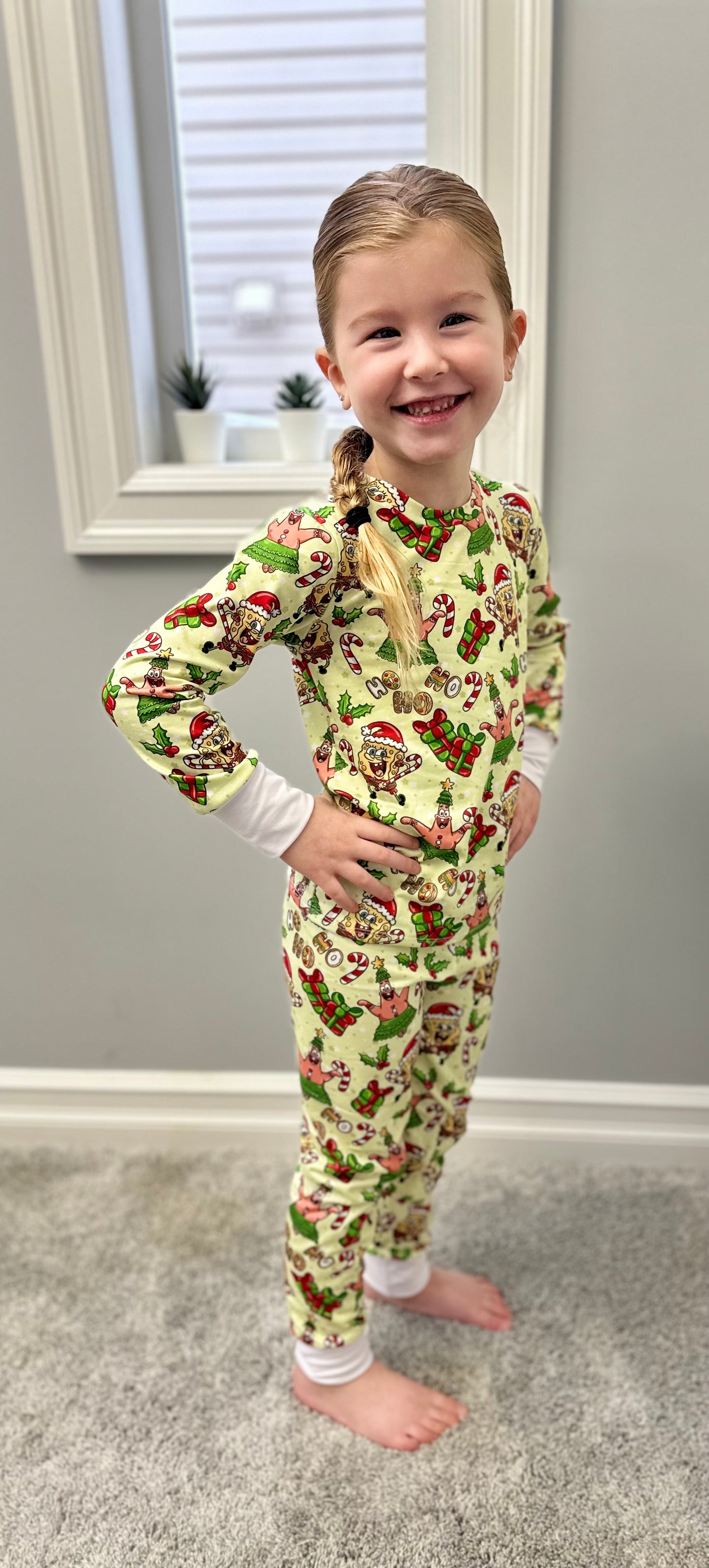 Bikini Bottom Holiday Two Piece Sleep Set