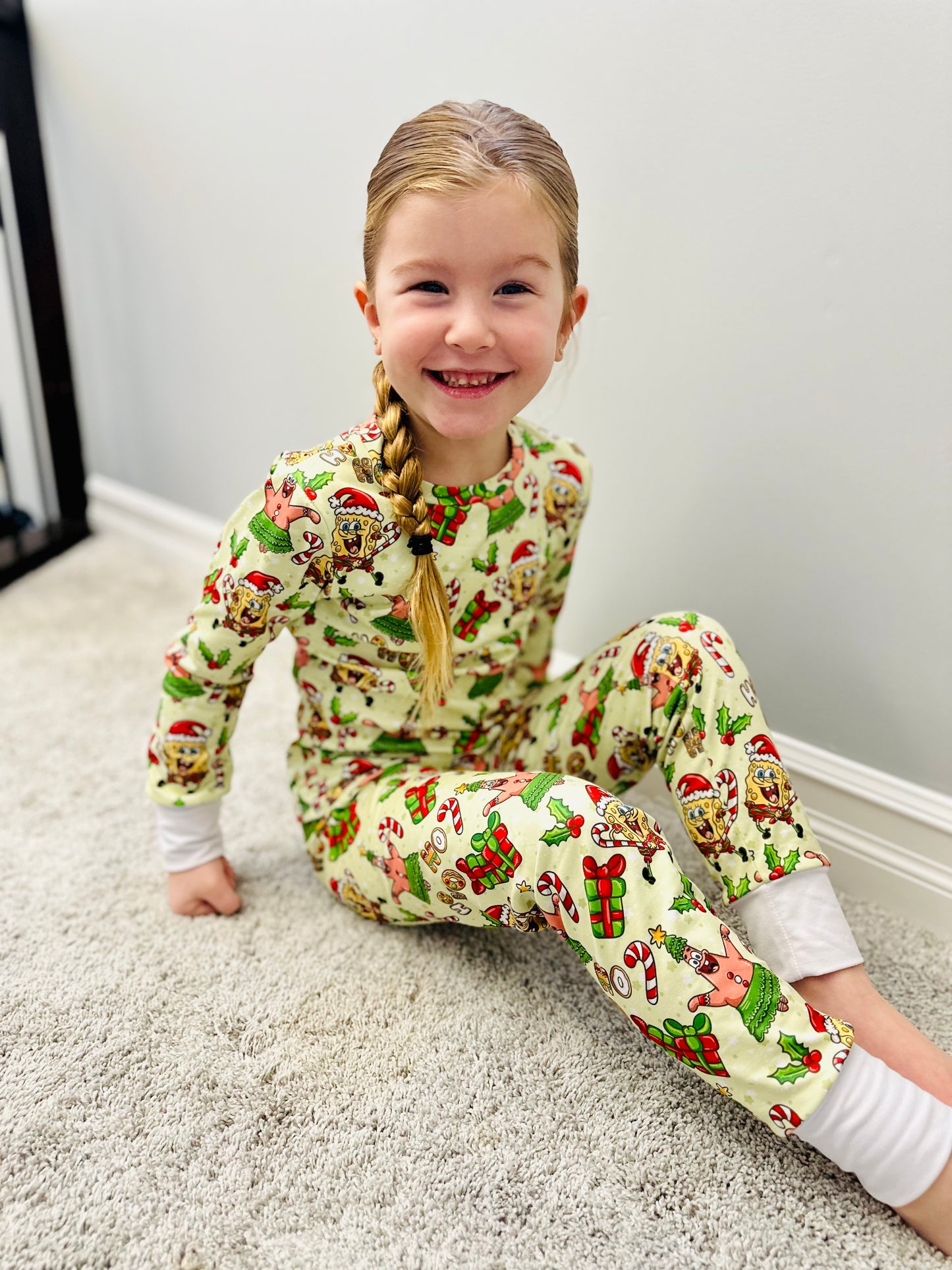 Bikini Bottom Holiday Two Piece Sleep Set