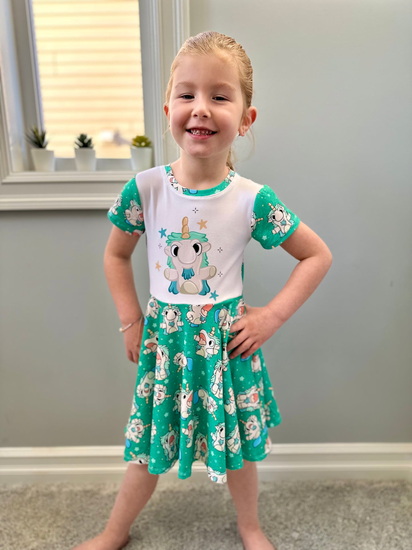 Unicorn Toy Heeler Twirl Dress