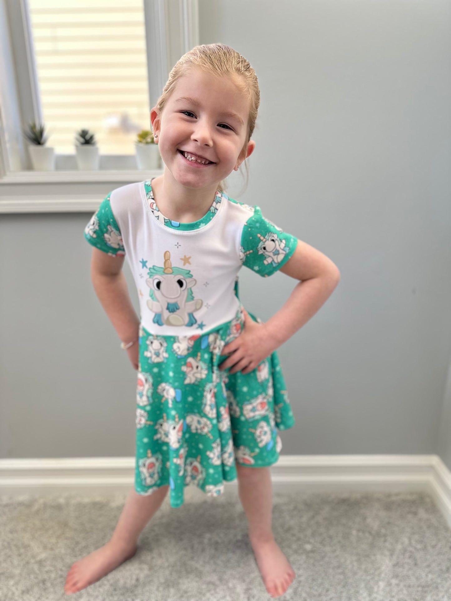 Unicorn Toy Heeler Twirl Dress
