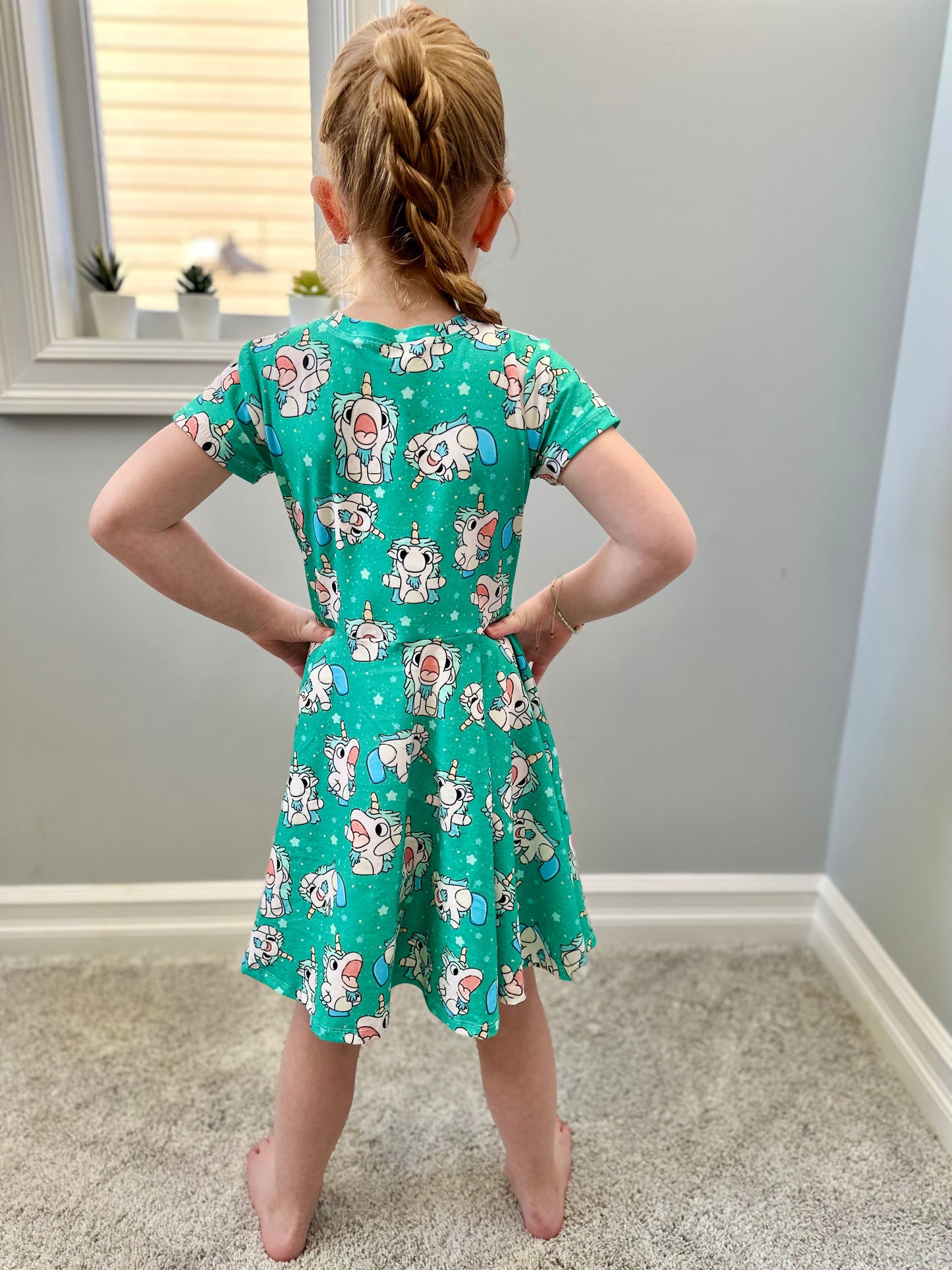 Unicorn Toy Heeler Twirl Dress