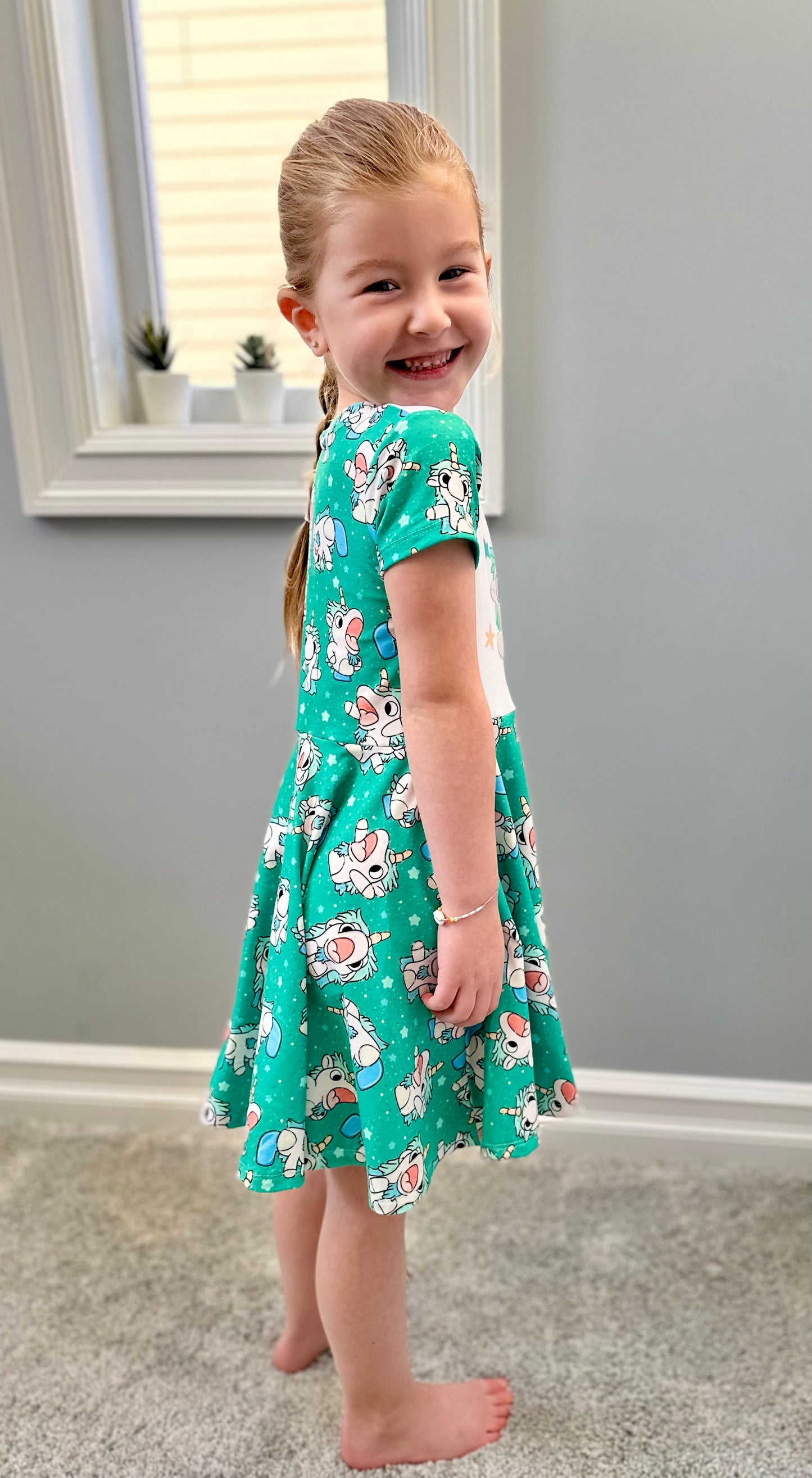 Unicorn Toy Heeler Twirl Dress