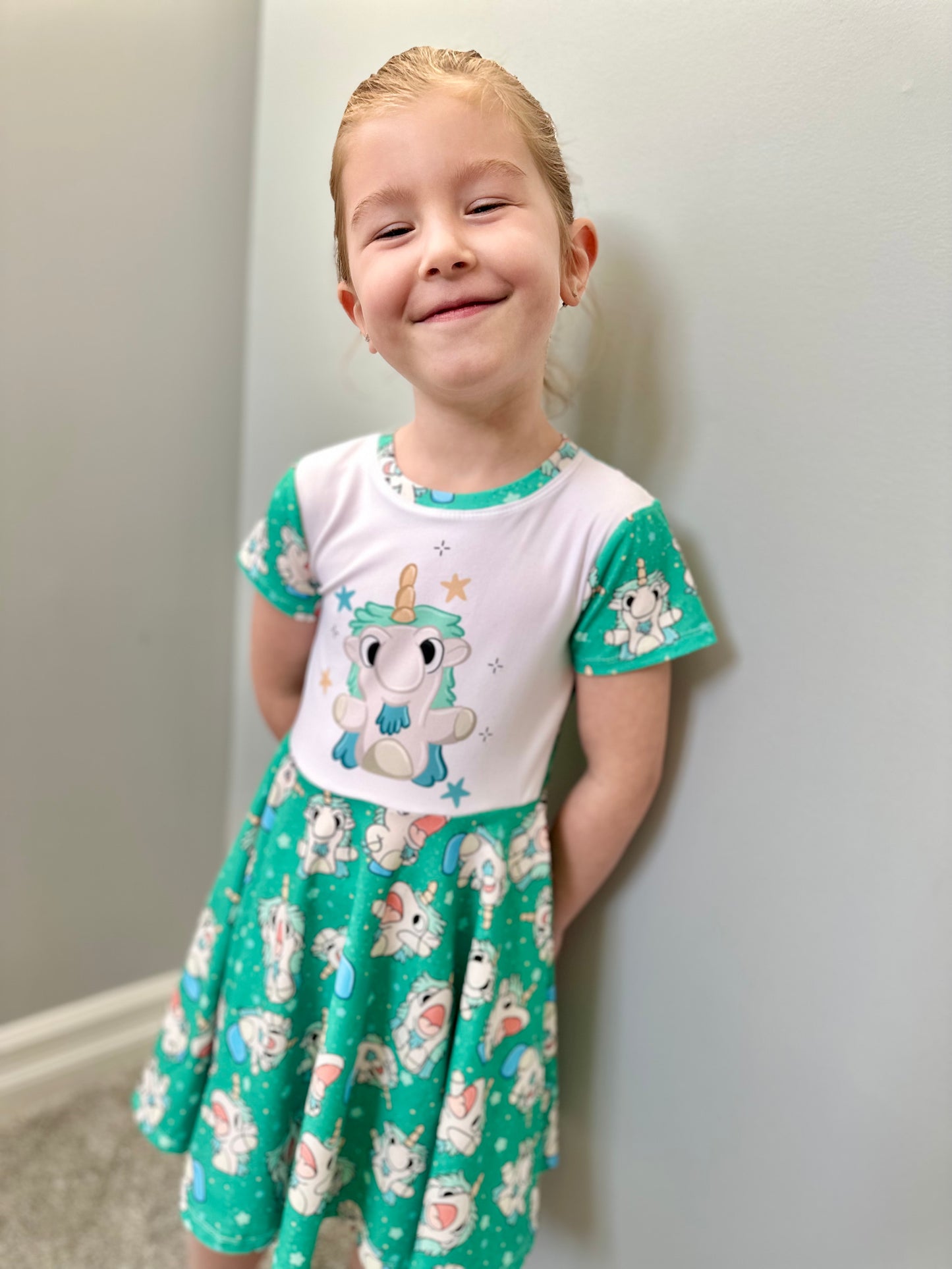 Unicorn Toy Heeler Twirl Dress
