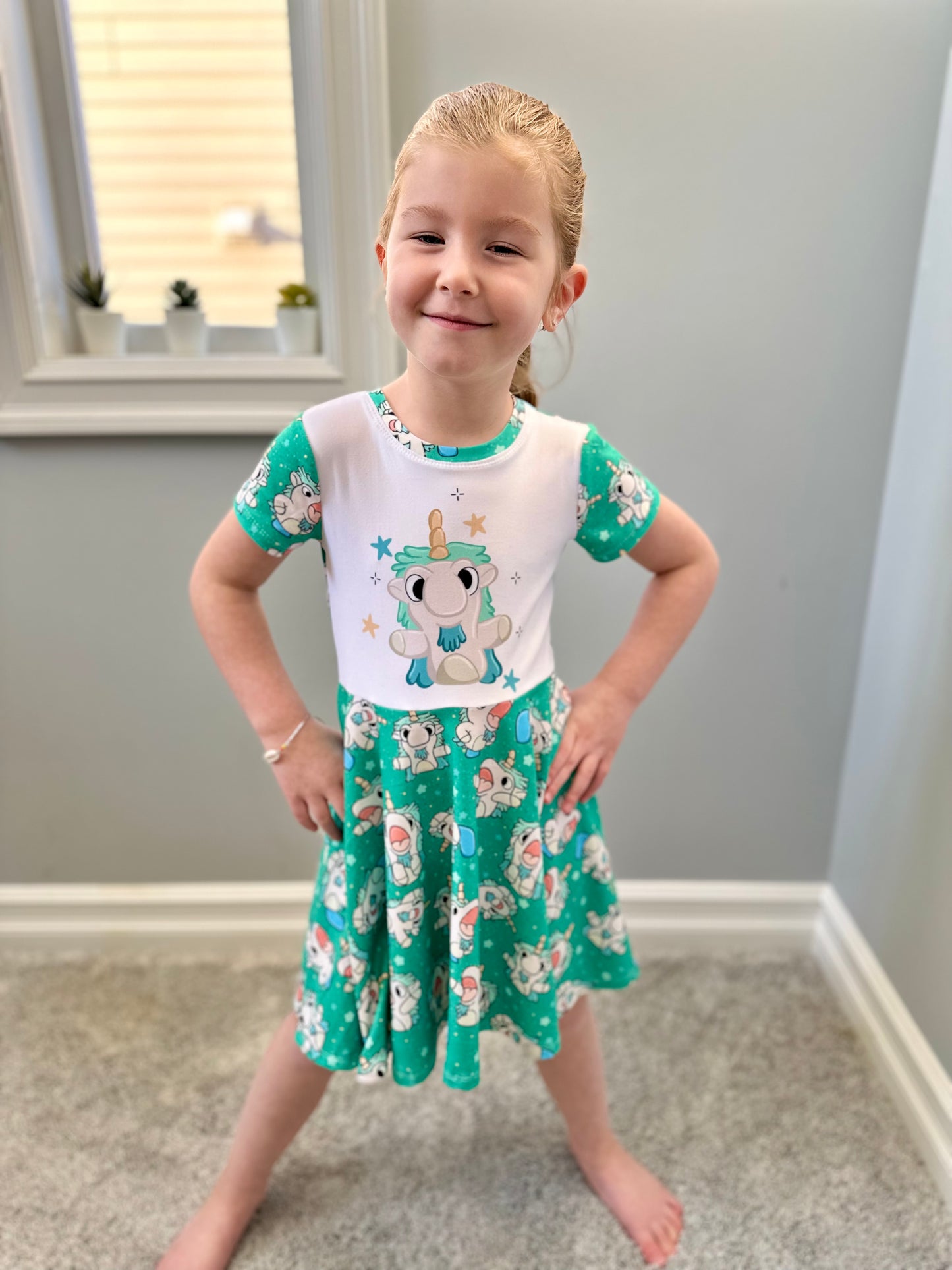 Unicorn Toy Heeler Twirl Dress