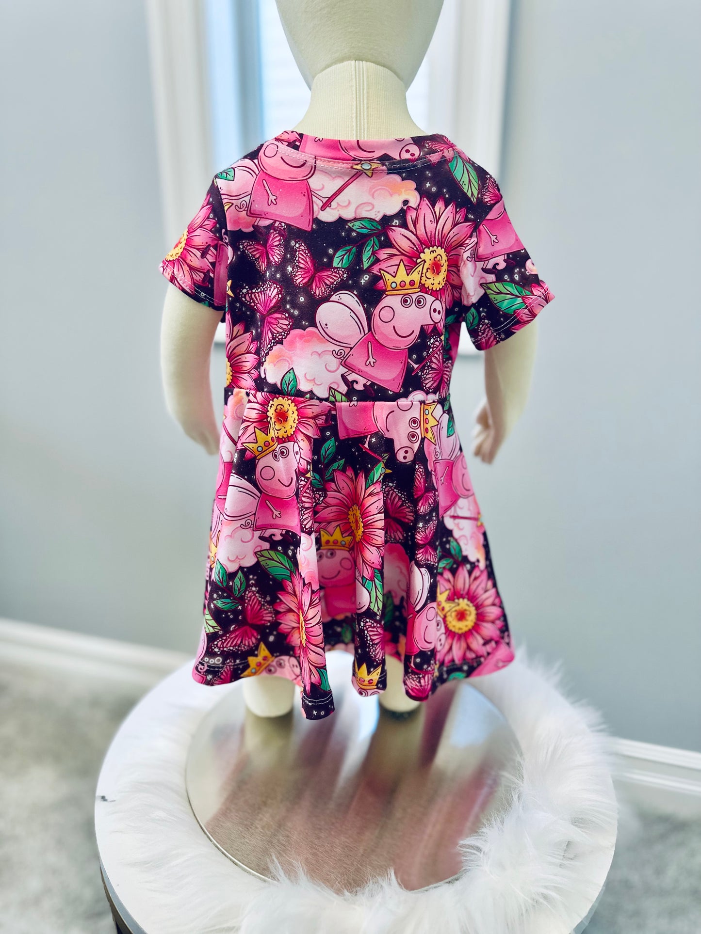 Fairy Princess Peppa Pig Butterfly Twirl Dress