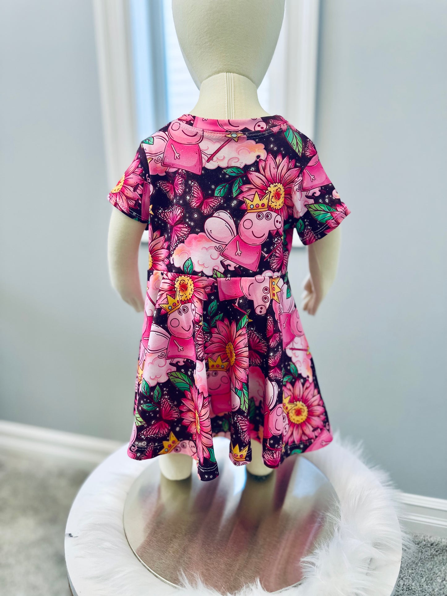 Fairy Princess Peppa Pig Butterfly Twirl Dress