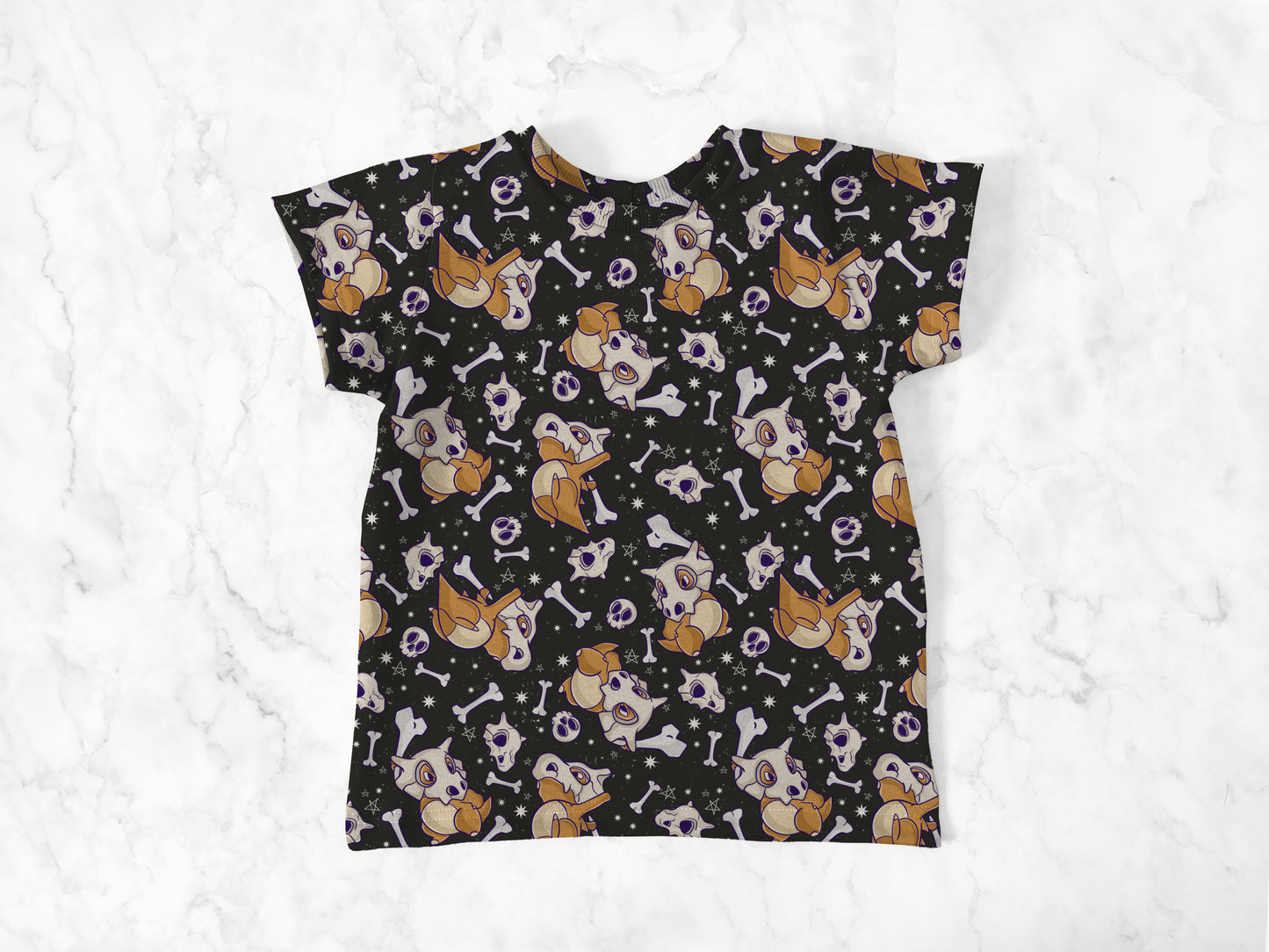Pokemon Bones Two Piece Sleep Set - Short Sleeve or Long Sleeve